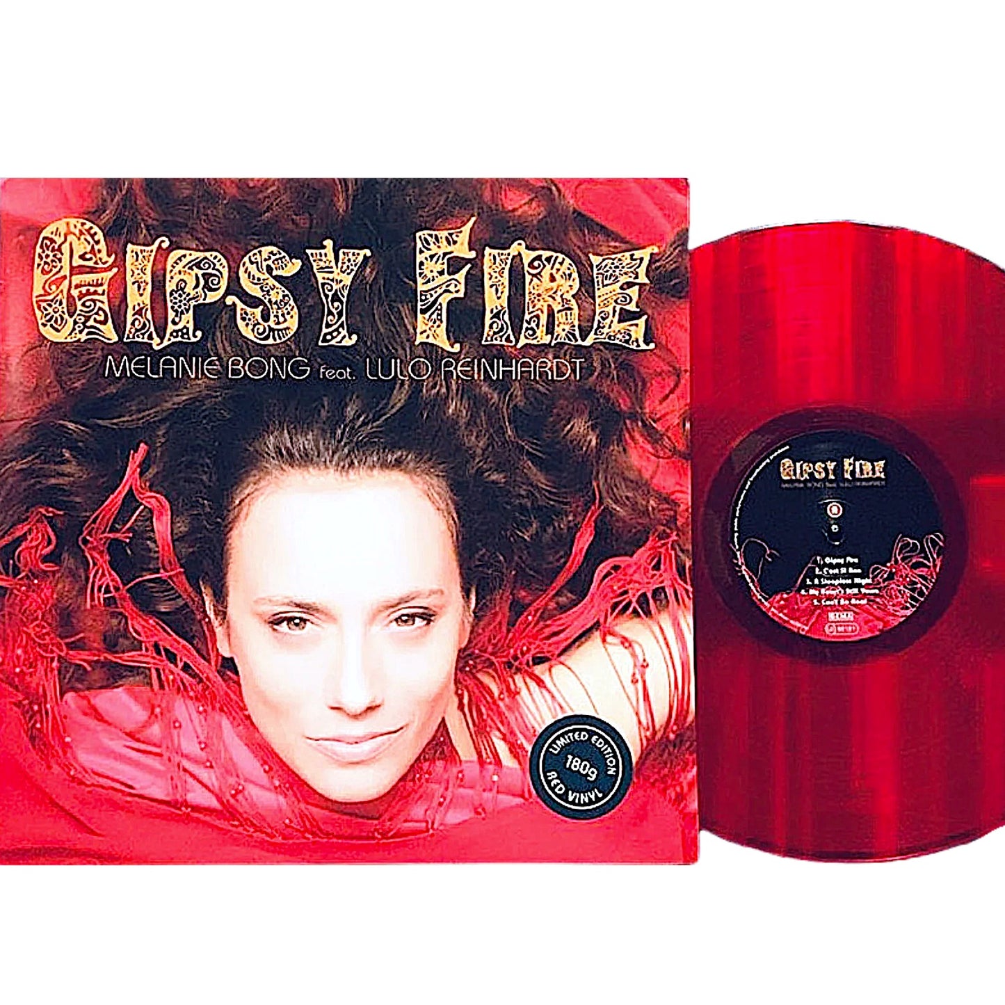 Gipsy Fire RED VINYL Limited Edition 300 pcs - 180 gram