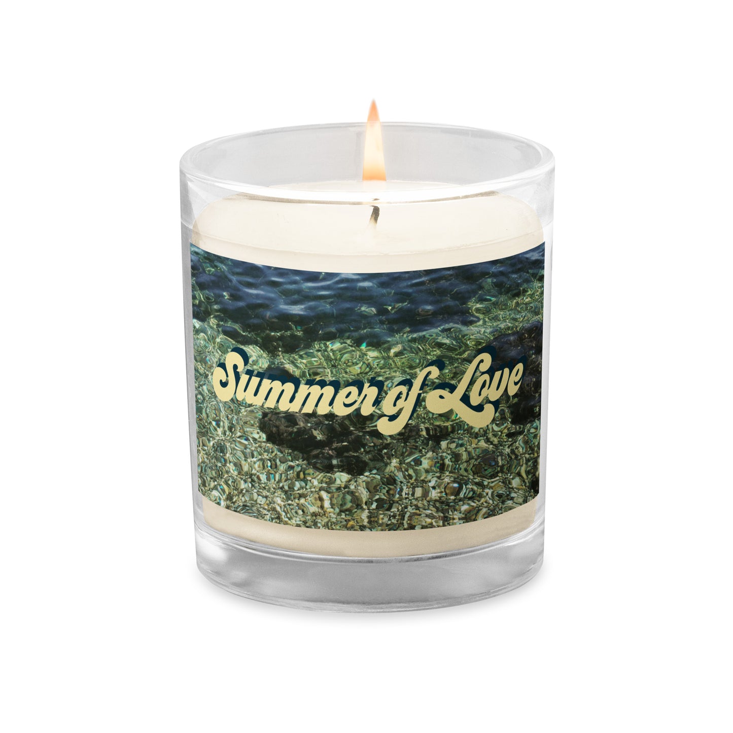 SUMMER OF LOVE - Retro candle