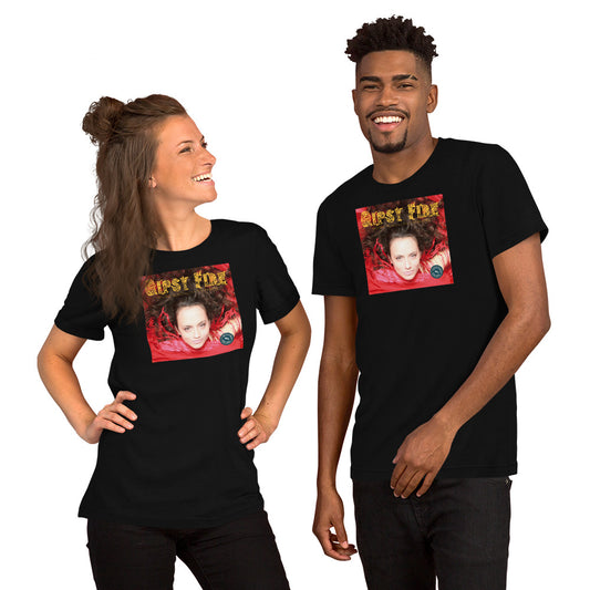 GIPSY FIRE LP Cover - Unisex t-shirt - front print