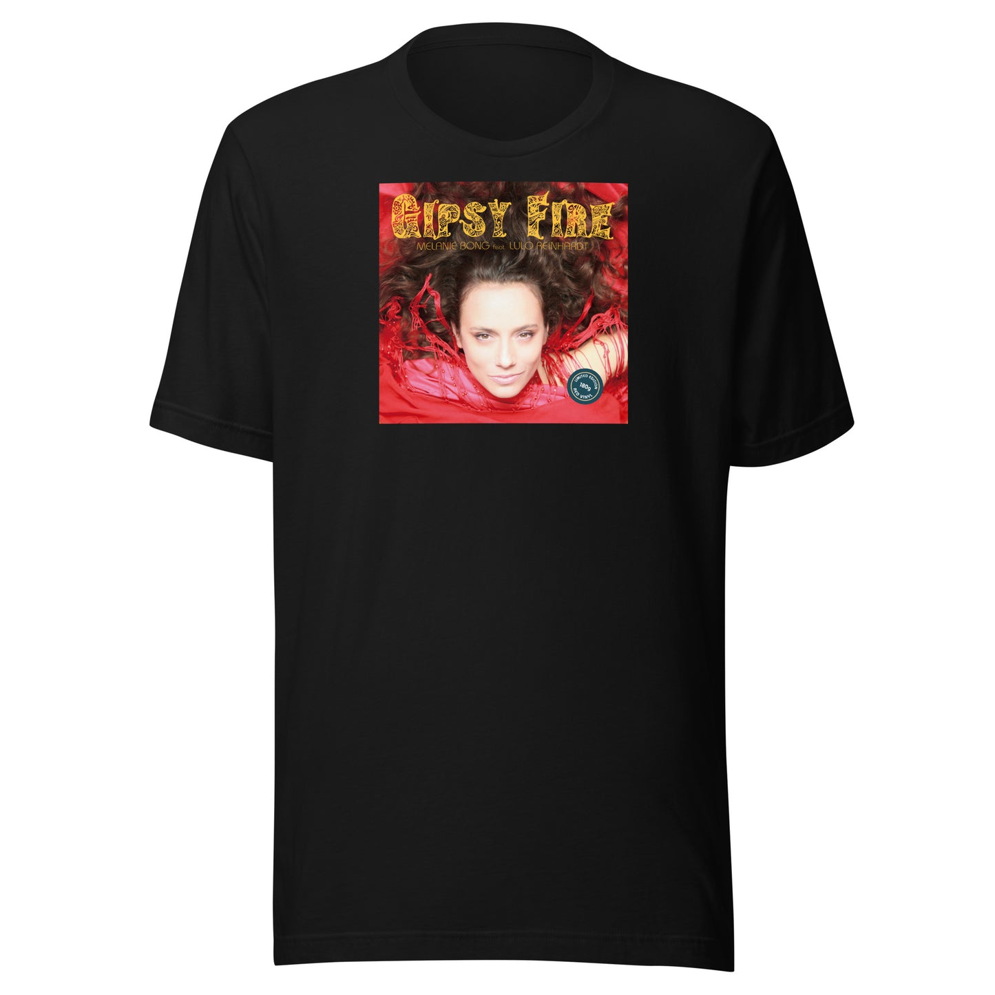 GIPSY FIRE LP Cover - Unisex t-shirt - front print
