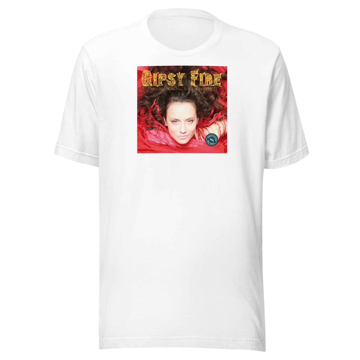 GIPSY FIRE LP Cover - Unisex t-shirt - front print