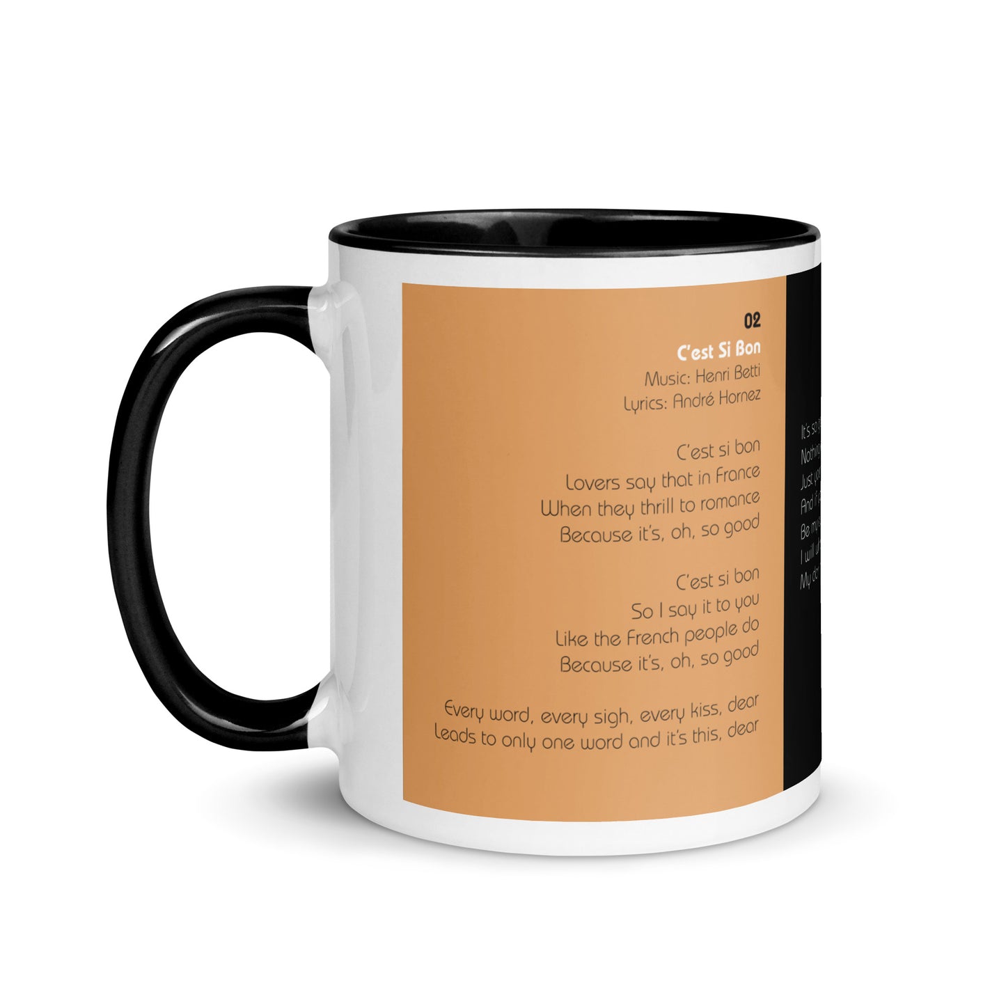 C'EST SI BON - Nr.2 of 14 GIPSY FIRE Collection Mugs