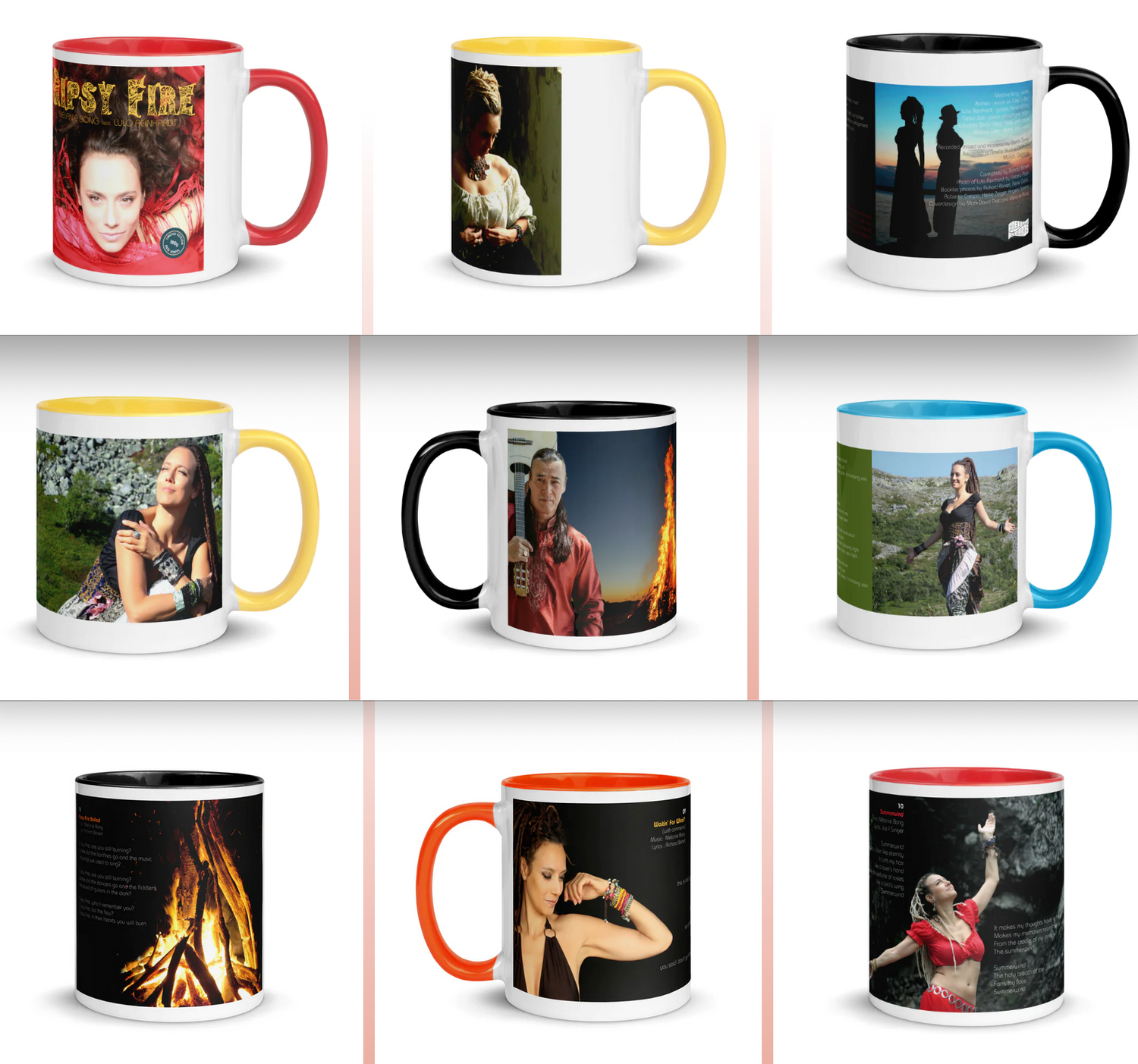 GIPSY FIRE Collection Mugs