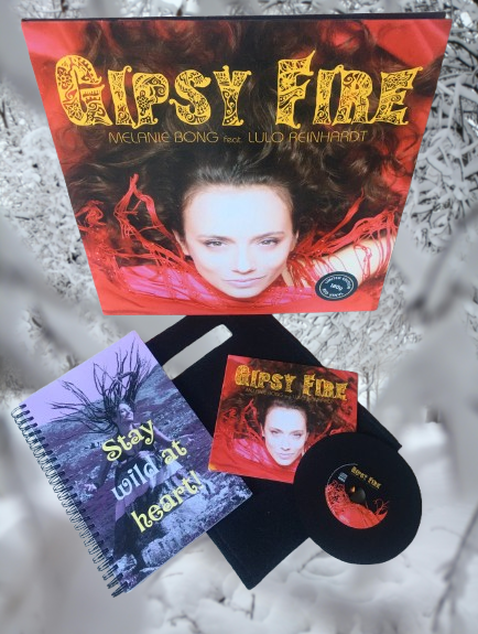 🌟ULTIMATE CHRISTMAS SPECIAL🌟 Gipsy Fire RED VINYL + CD Digipac + Notebook 'Stay wild at heart'