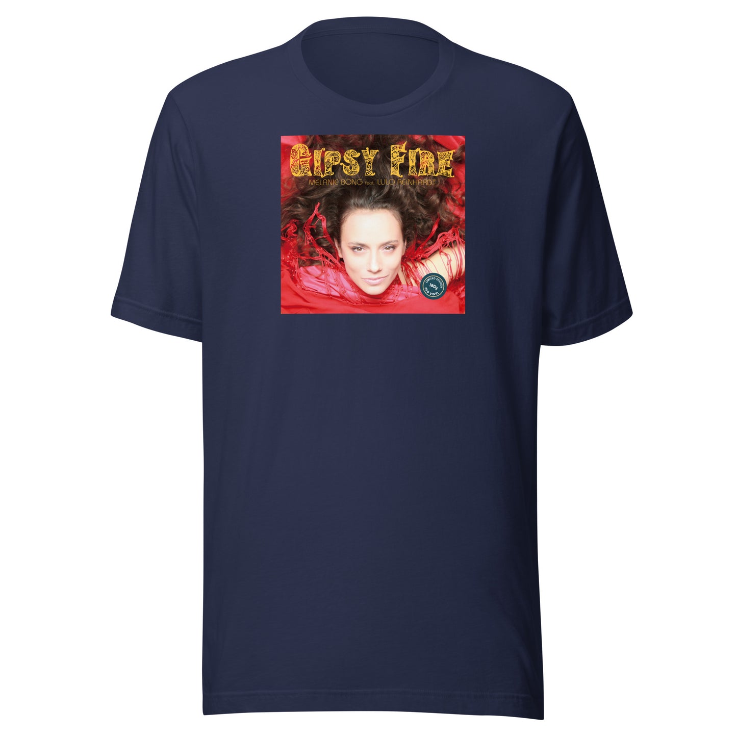 GIPSY FIRE LP Cover - Unisex t-shirt - front print