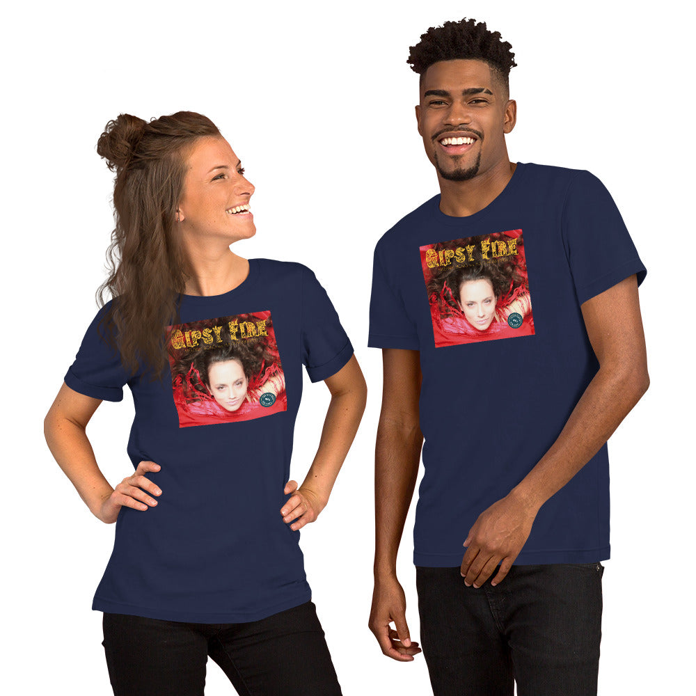 GIPSY FIRE LP Cover - Unisex t-shirt - front print