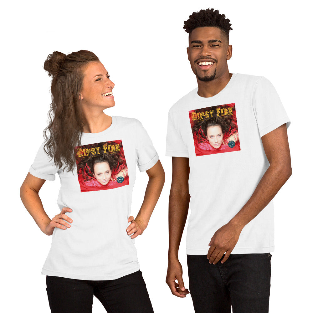 GIPSY FIRE LP Cover - Unisex t-shirt - front print