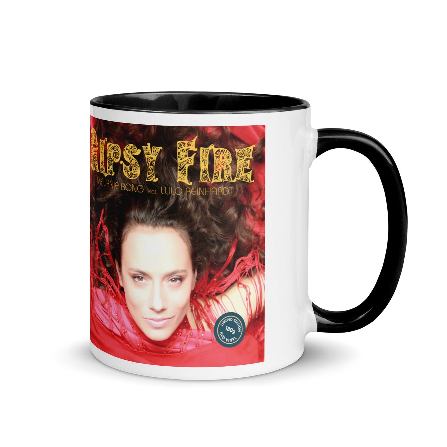 GIPSY FIRE LP Cover front & back - Nr.13 of 14 GIPSY FIRE Collection Mugs