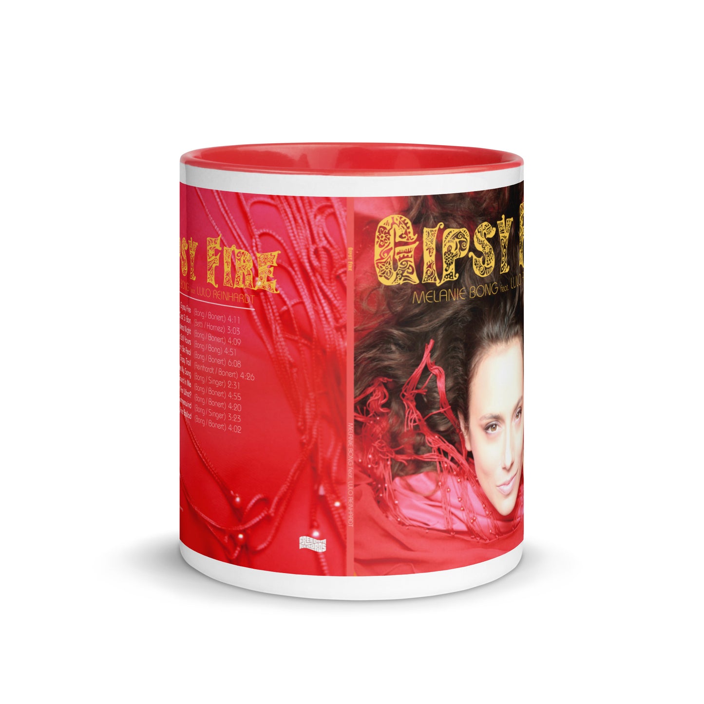 GIPSY FIRE LP Cover front & back - Nr.13 of 14 GIPSY FIRE Collection Mugs