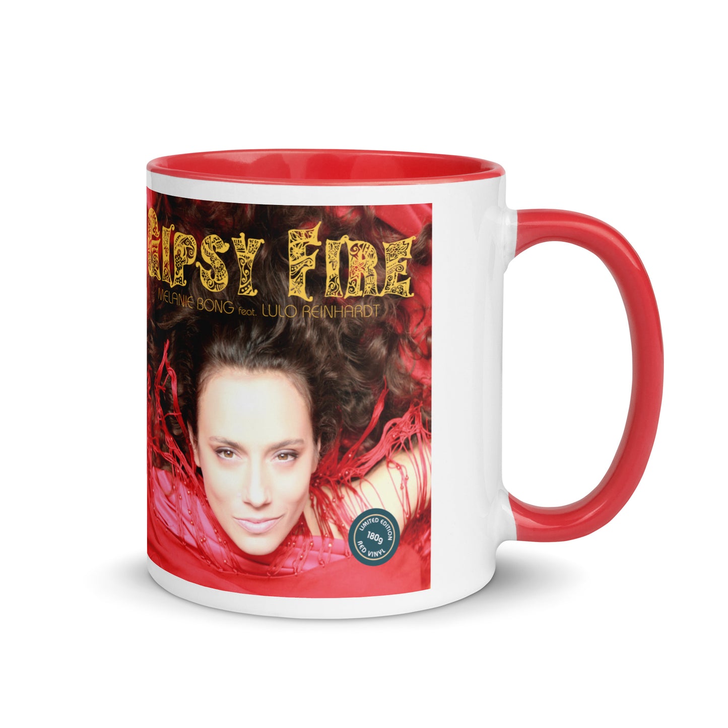 GIPSY FIRE LP Cover front & back - Nr.13 of 14 GIPSY FIRE Collection Mugs
